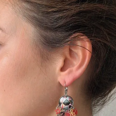 Boucles d'oreilles uniques 